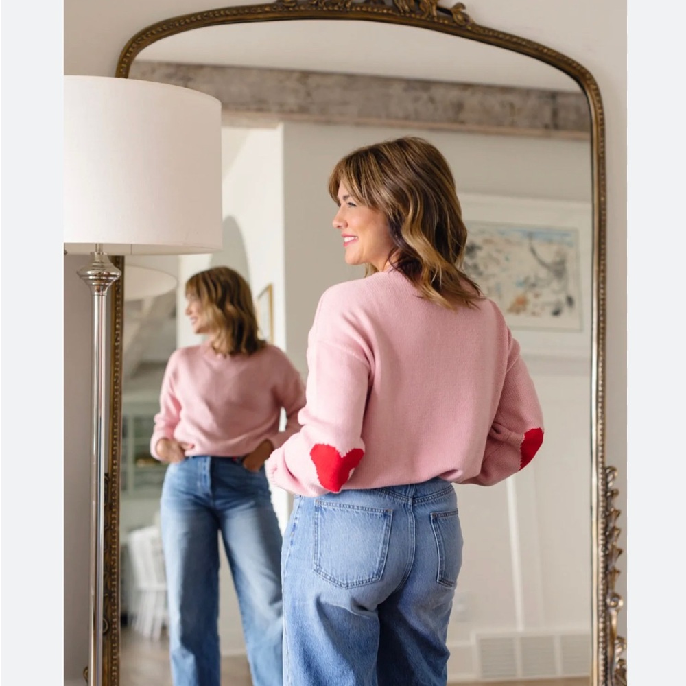 Jillian Harris x Joe Fresh Heart sweater